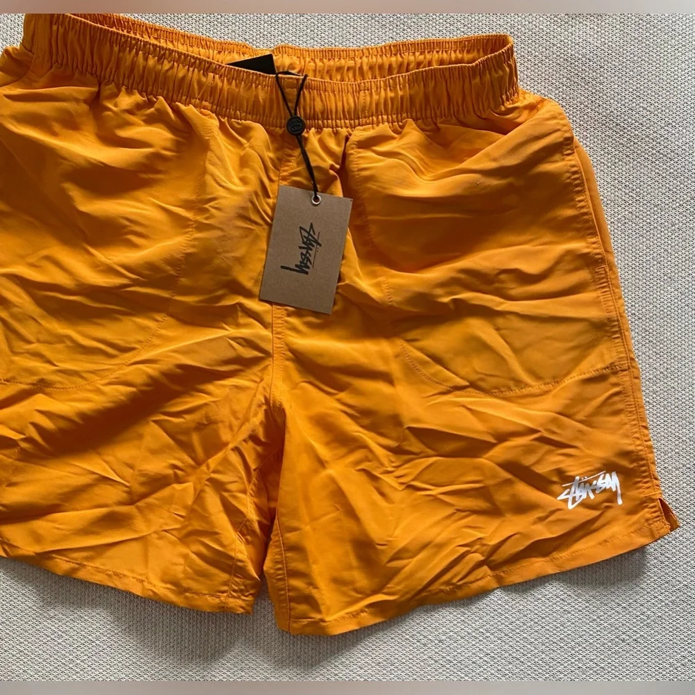 STUSSY - Men’s Stock Water Short - Color: Tangerine - Size: Small. - Picture 4 of 9